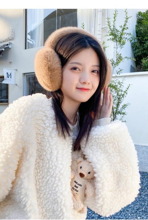 ✨寒冬来临🥶能暖一个冬天 【冬日暖暖折叠耳罩】软软的久戴耳朵不疼💖超贴心今年过冬的装备可以准备起来了！👍冬日暖呼呼的耳罩来啦过冬必备单品之毛绒耳罩  商品图1
