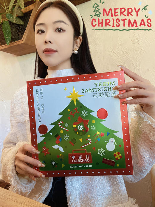 圣诞节🎄一年只卖一季⚠️ 还原松露巧克力最初的味道✅ 🎄圣诞限定🎁 甘滋罗.松露形巧克力（圣诞快乐礼盒） 🌟🌟🌟🌟🌟🌟 ✅下单赠送圣诞帽🎅  商品图5