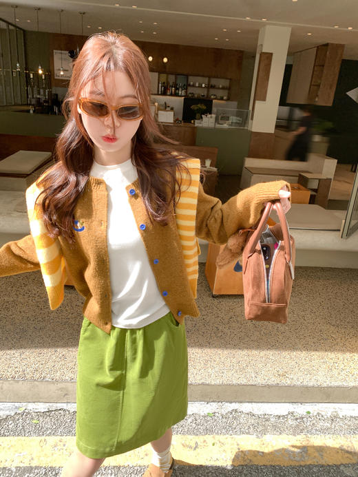 <曾小咸推荐> 现货秒杀！微信超特价！条纹披肩 日常99.99 立减60 秒杀39.99！！刺绣棕色毛衣开衫 秒杀89.99！ 商品图9