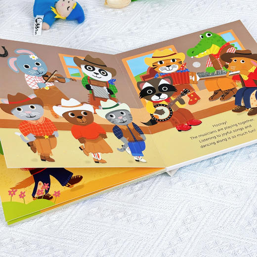 Antia声音书 原版英文儿童音乐启蒙绘本亲子互动认知乐器 商品图5