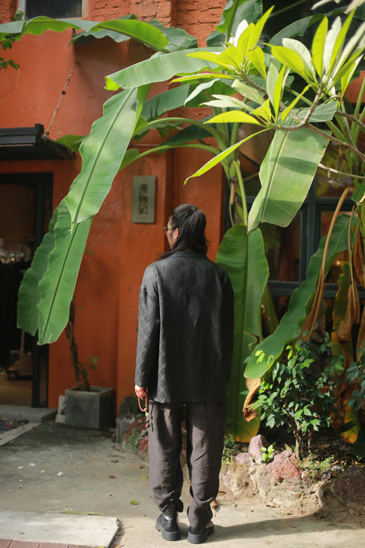 漫物记四经绞罗五粒扣长袖衬衫M115 商品图3