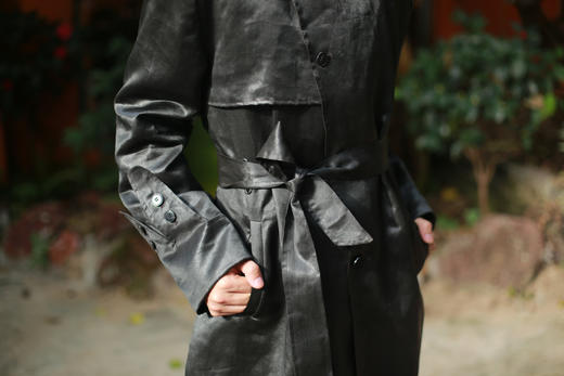 漫物记平板长款风衣外套xys-M302 商品图5