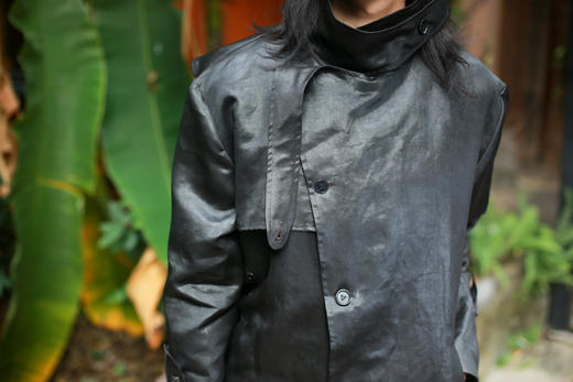 漫物记平板长款风衣外套xys-M302 商品图4