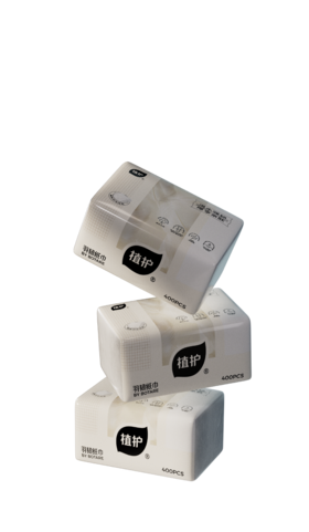 植护 韧享纸巾（羽韧系列）139*180/4层 100抽*6包