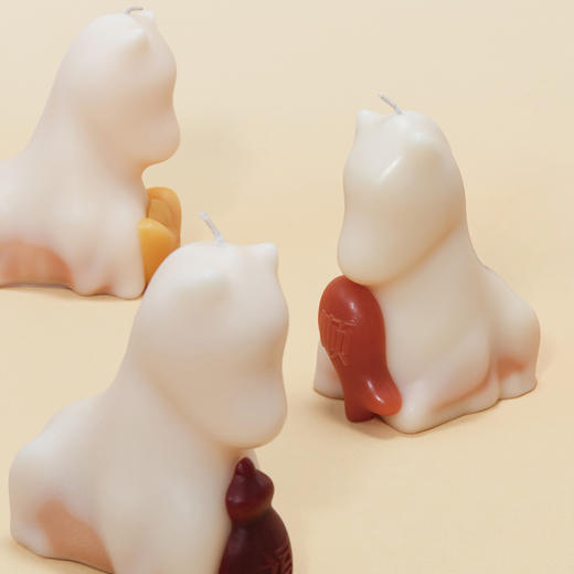 【竹马少年游】新春限定生肖精油香薰蜡烛礼盒—柿柿如意 | 春日庭院 | 小团圆 商品图2