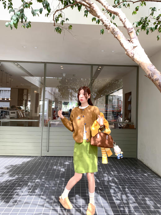 <曾小咸推荐> 现货秒杀！微信超特价！条纹披肩 日常99.99 立减60 秒杀39.99！！刺绣棕色毛衣开衫 秒杀89.99！ 商品图5