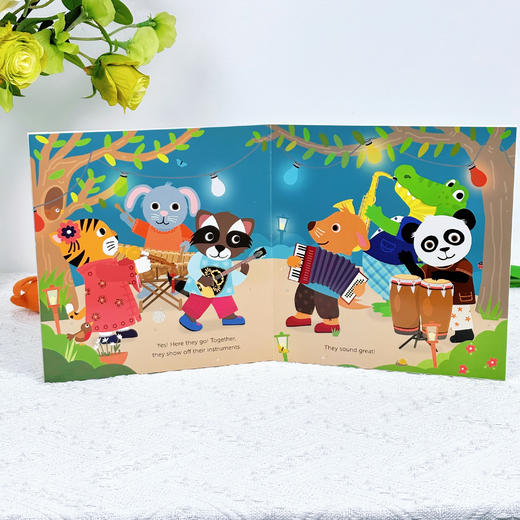 Antia声音书 原版英文儿童音乐启蒙绘本亲子互动认知乐器 商品图2