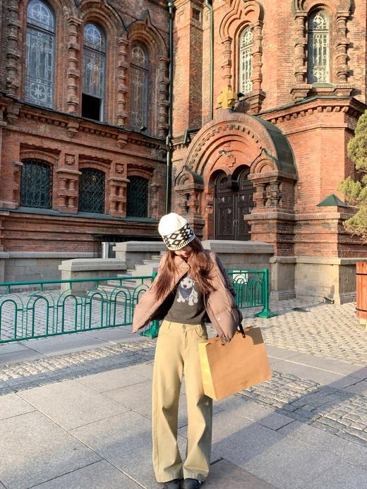 <曾小咸推荐> 现货秒杀！微信超特价！黑灰色印花长袖t恤 日常129.99 立减60 秒杀69.99！ 商品图7