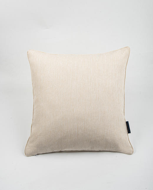 罗莱软装 悠扬诗篇浅米色抱枕 45*45cm 商品图0