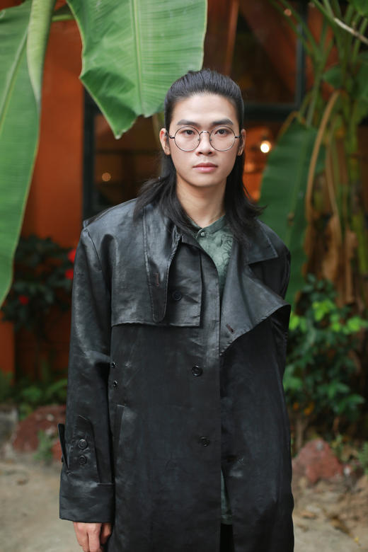 漫物记平板长款风衣外套xys-M302 商品图0