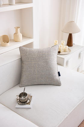 罗莱软装 西格尼米金抱枕 45*45cm