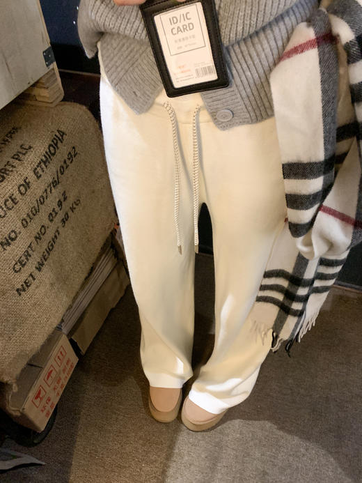 【149元任选2件】现货！毛织休闲裤 商品图13