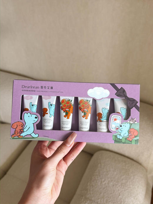 🌈从洗澡到护手都治愈感拉满【独特艾琳 X eteecy治愈小狗系列】 🎁全系列开团：你值得香氛治愈礼盒/手部香氛体验套盒，单品：沐浴露-护手霜 💜萌趣缤纷礼盒+联名贴纸！送人有面！ 商品图2