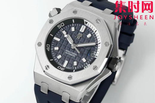 全新升级V2版本 震撼发布 AP爱彼 IPF皇家橡树离岸型系列 快拆功能潜水表—皇家橡树15720ST 宝石蓝 男士腕表 商品图2