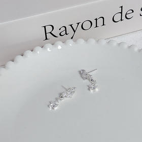 灵动流苏氛围感五角星搭配锆石耳饰-纪念日百货门店同款164244327