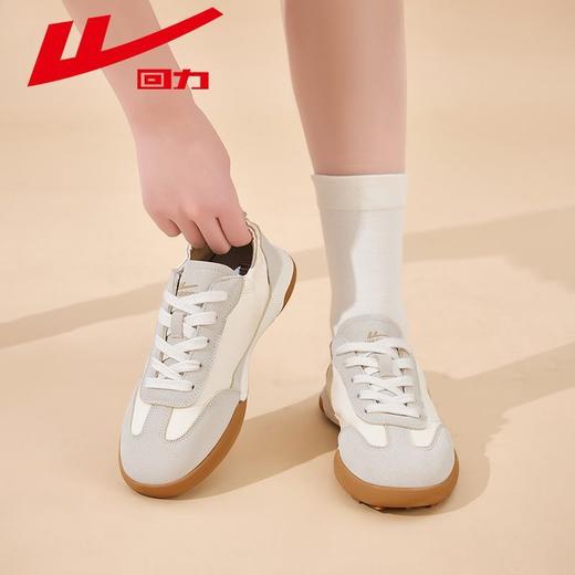 回力女鞋德训鞋女2025秋冬款芭蕾帆布鞋休闲透气百搭洋气板鞋子女 商品图8