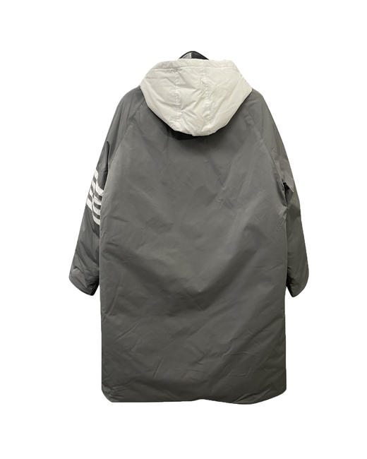 女款防风防水连帽长款羽绒服hu022 商品图1