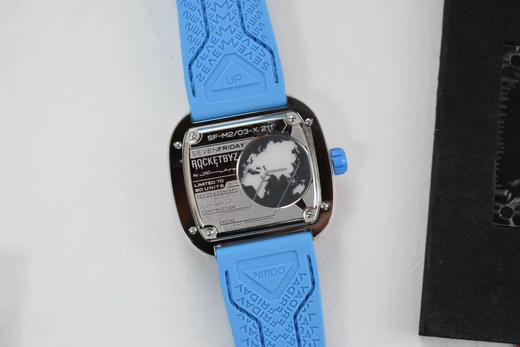 Noob official➕出品，必属精品❕❕SEVENFRIDAY携手艺术大师Tomyboy带来限量版M2/03，整个表盘全夜光的七个星期五来袭，用色彩来表达自我，整个手表基于正品原版开模 Copy 商品图11
