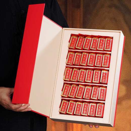 【武夷山大红袍茶叶礼盒装】特级乌龙茶浓香茶叶 过节送礼长辈礼品  商品图1