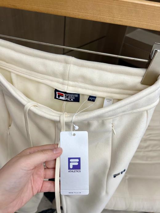 D112915内里绒面logo刺绣秋冬加绒弯刀裤 商品图7