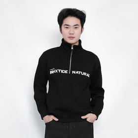 HX 冬季中领半开胸卫衣Z106440017101