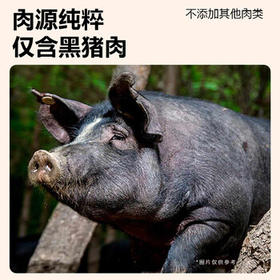猪掌门黑猪午餐肉片独立包装40g*8片 ≥90%黑猪肉含量开袋即食露营户外 /粮油调味 /方便食品 /午餐肉