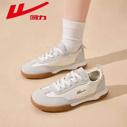 回力女鞋德训鞋女2025秋冬款芭蕾帆布鞋休闲透气百搭洋气板鞋子女 商品图6