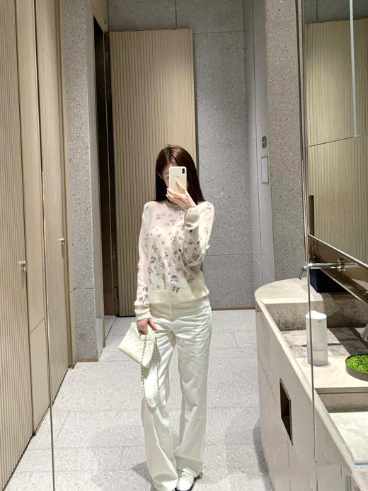 迪奥 25秋冬新款 新款蝴蝶刺绣针织毛衣(TM) 商品图4