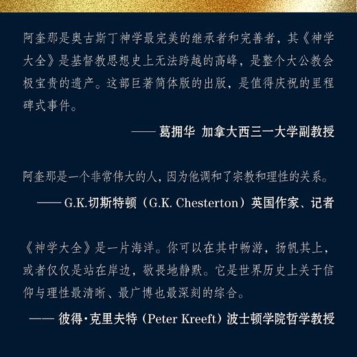 普通版《神学大全》全19册 多玛斯·阿奎那 中文简体 全译本未删减 商品图7