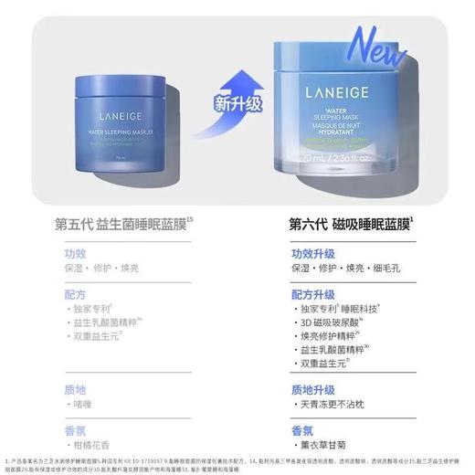 LANEIGE兰芝睡眠面膜 睡觉敷的懒人福星修护保湿滋润焕亮细腻 商品图3