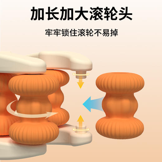 和正手指按摩器 HZ-M5手部关节按摩滚轮 疏通经络按摩夹 关节训练器 节日礼物 手指按摩 单只装 商品图5