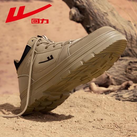 回力男鞋马丁靴2025秋季英伦风工装鞋男士复古百搭时尚高帮鞋男款 商品图4