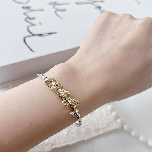 ins小众设计欧美简约缠绕手链-纪念日百货门店同款165944894 商品图4