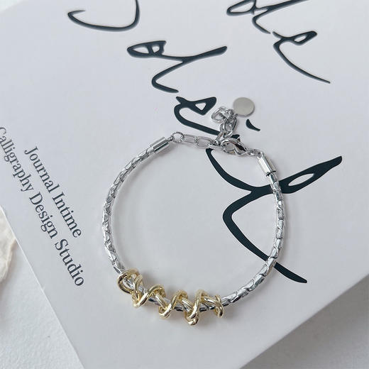 ins小众设计欧美简约缠绕手链-纪念日百货门店同款165944894 商品图0