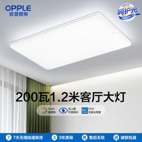 OPPLE欧普照明凝月客厅1.2m大尺寸极简风吸顶灯