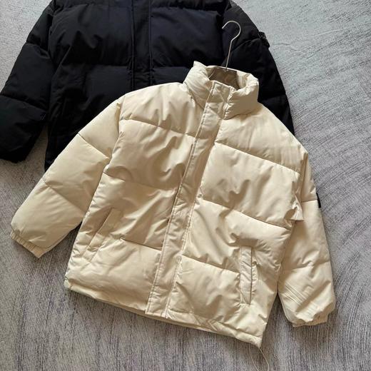 D112908立体有型保暖度满分星盘徽标袖章拉链棉服 商品图9