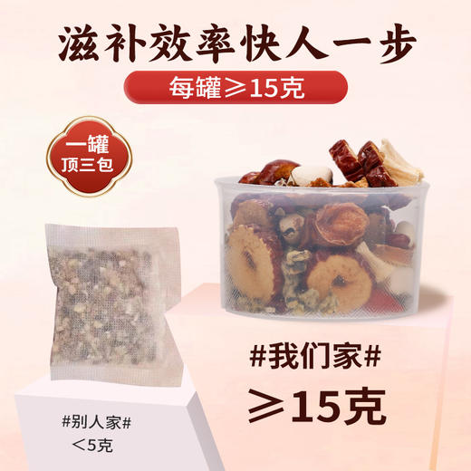 人参阿胶玫瑰茶 亳州养生茶独立小包装 小罐茶花茶果茶礼盒茶饮 商品图2