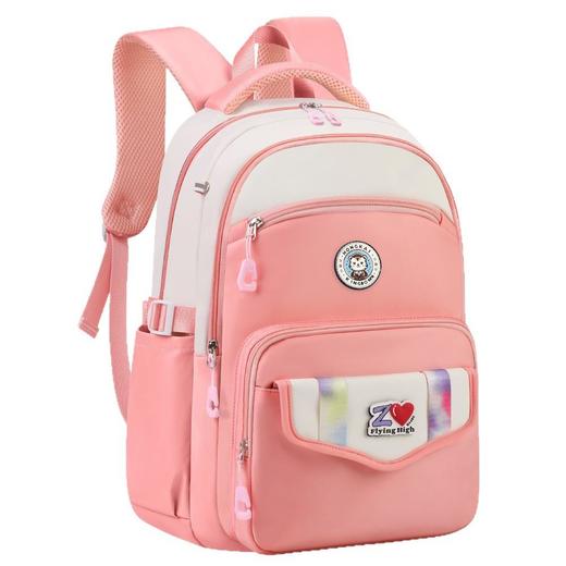 新款中大学生书包三到九年级双肩包减负护脊男女轻便防水尼龙背包 商品图4