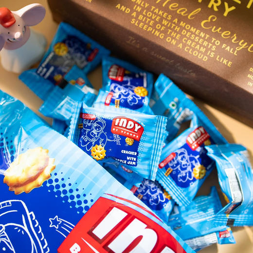 VFOODSINDY菠萝果酱夹心饼干200g 商品图1