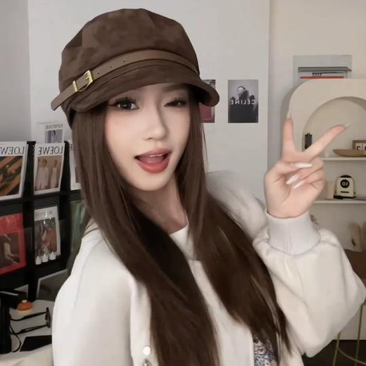 喵小仟秋冬麂皮帽子合集 复古又时髦 多款可选 商品图11