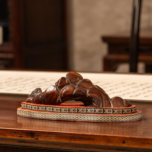 清	黄花梨山子摆件 商品图0