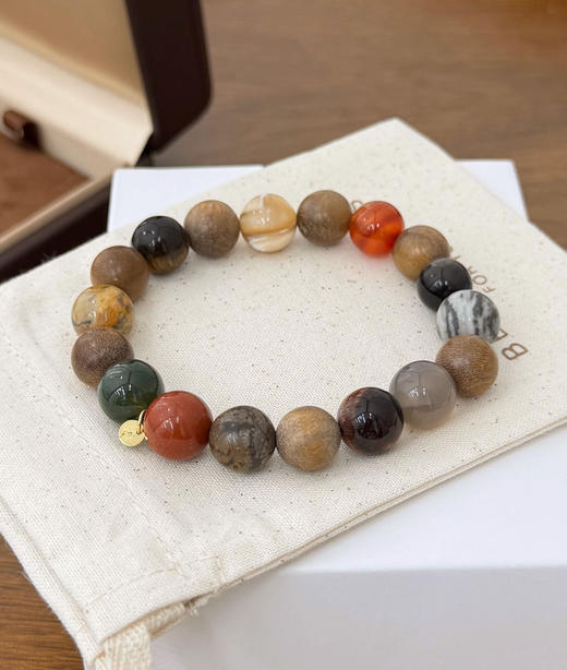 子休沉香阴阳平衡刚柔并济多宝手串 商品图10