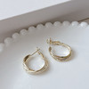 复古金色耳环女轻奢耳饰品耳钉独特高级感耳圈耳圈-纪念日百货门店同款167296923 商品缩略图2
