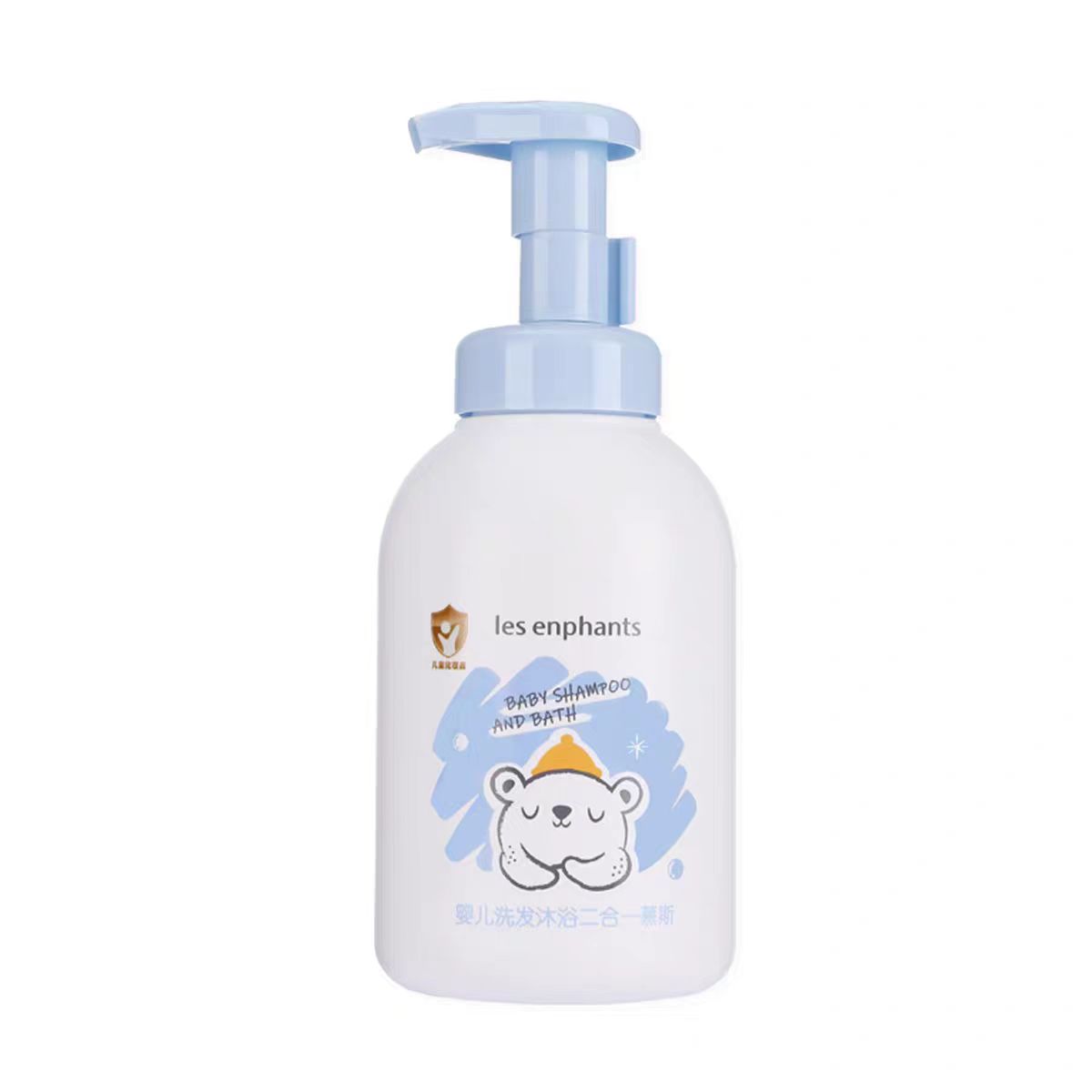 LE婴儿洗发沐浴二合一慕斯500ml/LES-02210