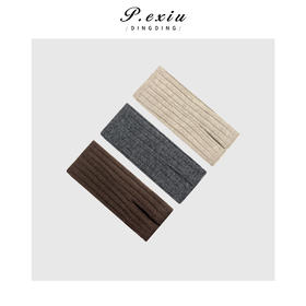 PanYiXiu/潘依绣竖条显瘦堆堆袜保暖软糯叠穿针织袜套CF2541