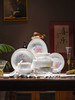新品 |   富玉景德镇陶瓷餐具套装乔迁新居家用高颜值玲珑瓷花园绮梦餐具轻奢高级感 商品缩略图0