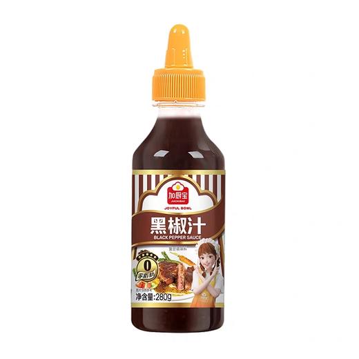 加厨宝黑椒汁 280g/瓶 商品图5