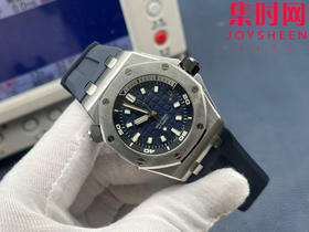 APS爱彼皇家橡树15720ST系列 深蓝色 男士腕表 搭载全新定制一体机Cal.4308全自动机械机芯，表盘尺寸42x14.2mm, 不惜高成本开发一体机