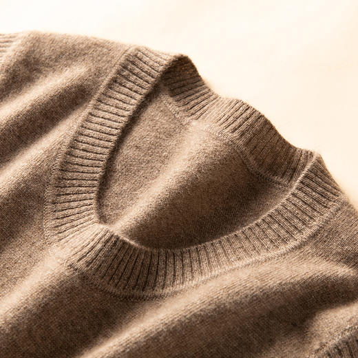 塞纳河畔~圆领100%纯山羊绒连衣裙女无袖打底裙子CYR250434 商品图3