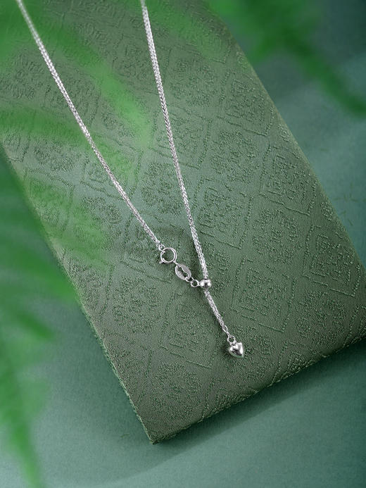 子佩集【祥云灵踪】银S925套链【TL016375】白玉髓祥云锁项链2511 商品图6